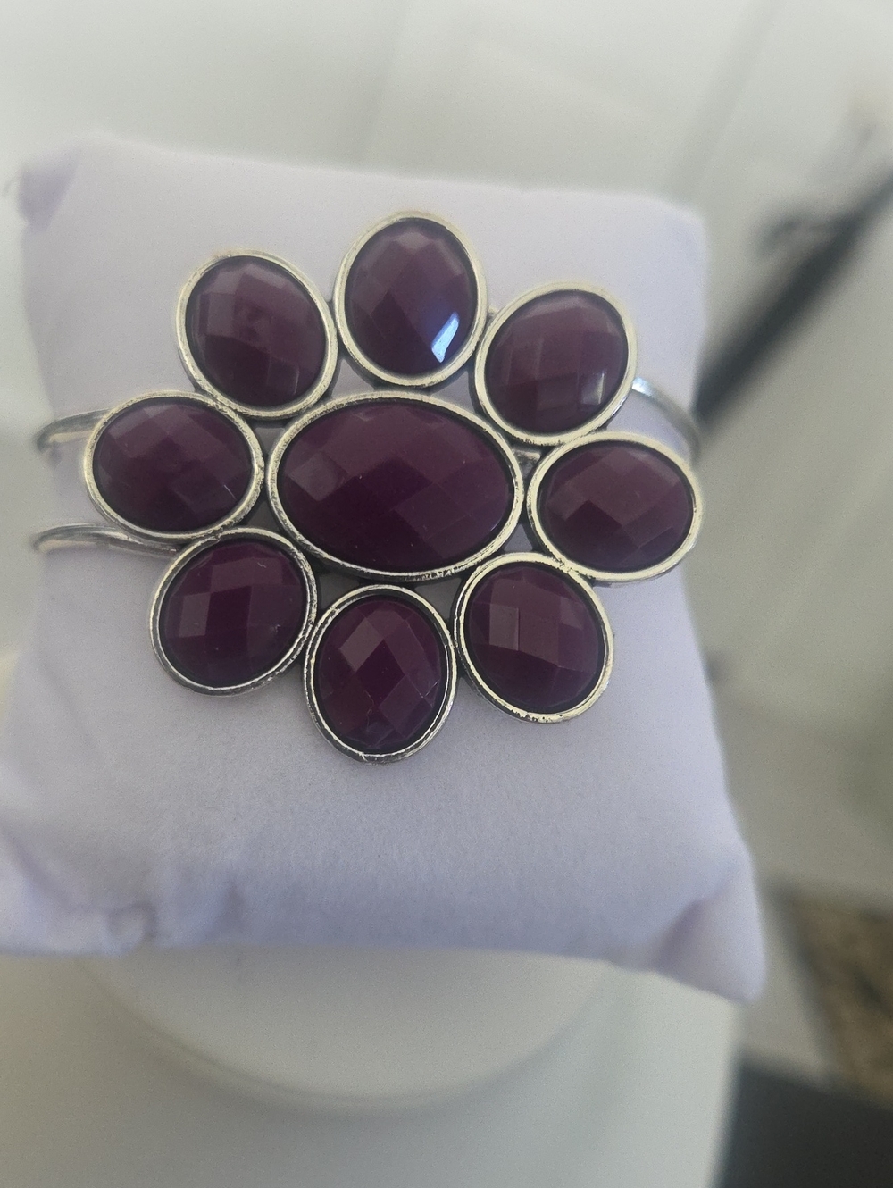 Paparazzi Petal Persuasion Purple Bracelet NWT